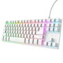 TECLADO MECANICO GAMING GXT 833 THADO RGB BLANCO TRUST
